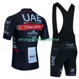 Tenue Maillot + Cuissard à Bretelles Uae Emirates 2023 N001